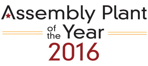 Assembly Plant of the Year 2016